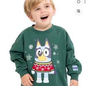 Bluey toddler boys graphic sweatshirt size 2T